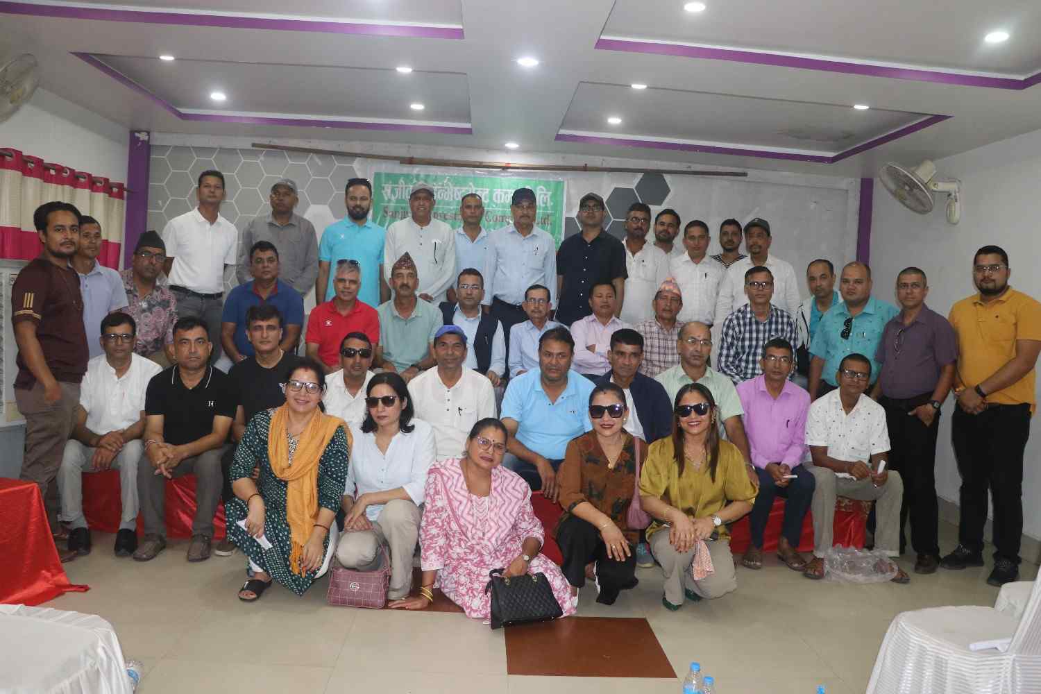 Complete team assembly at the first initial meeting