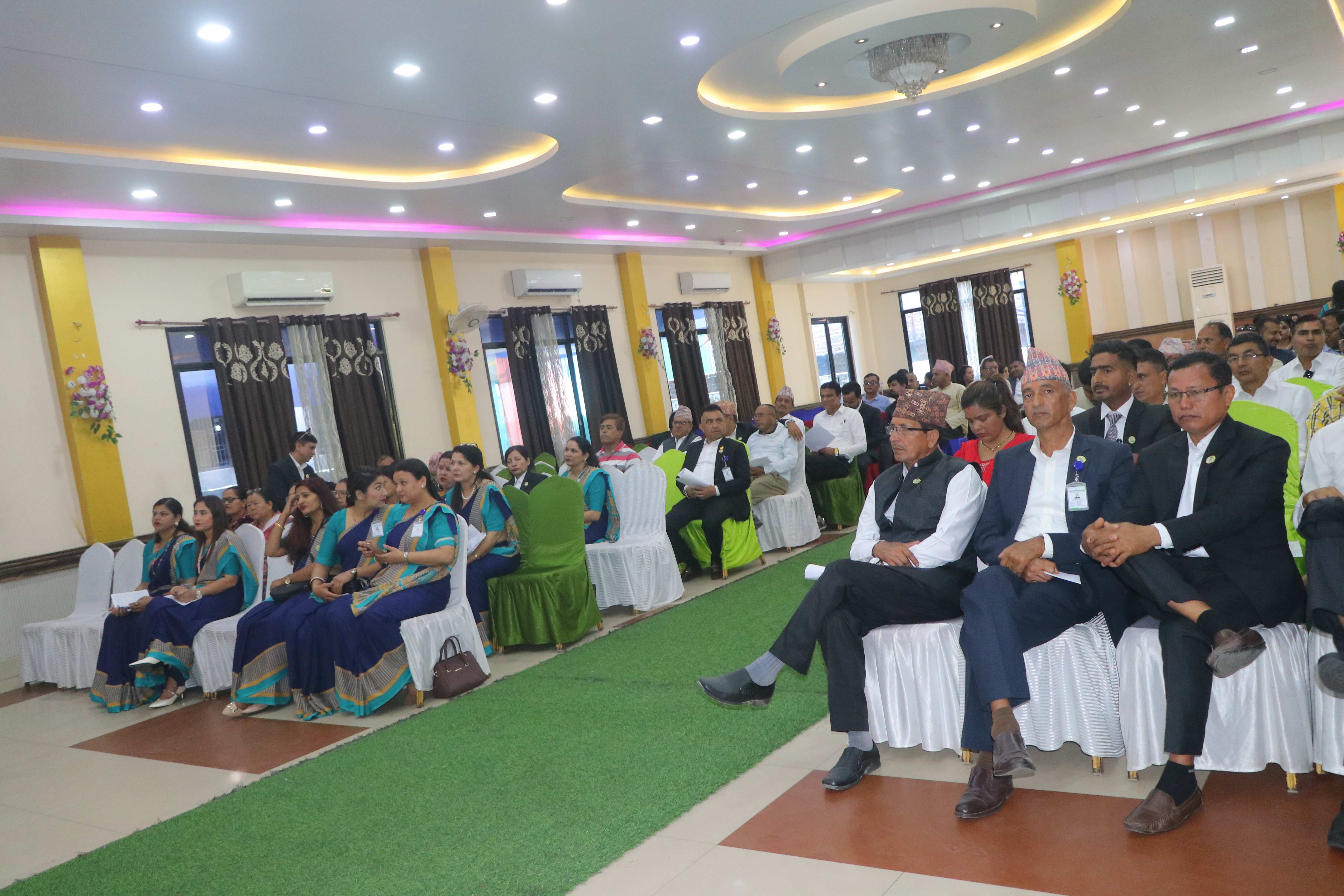 Audience at the grand opening event