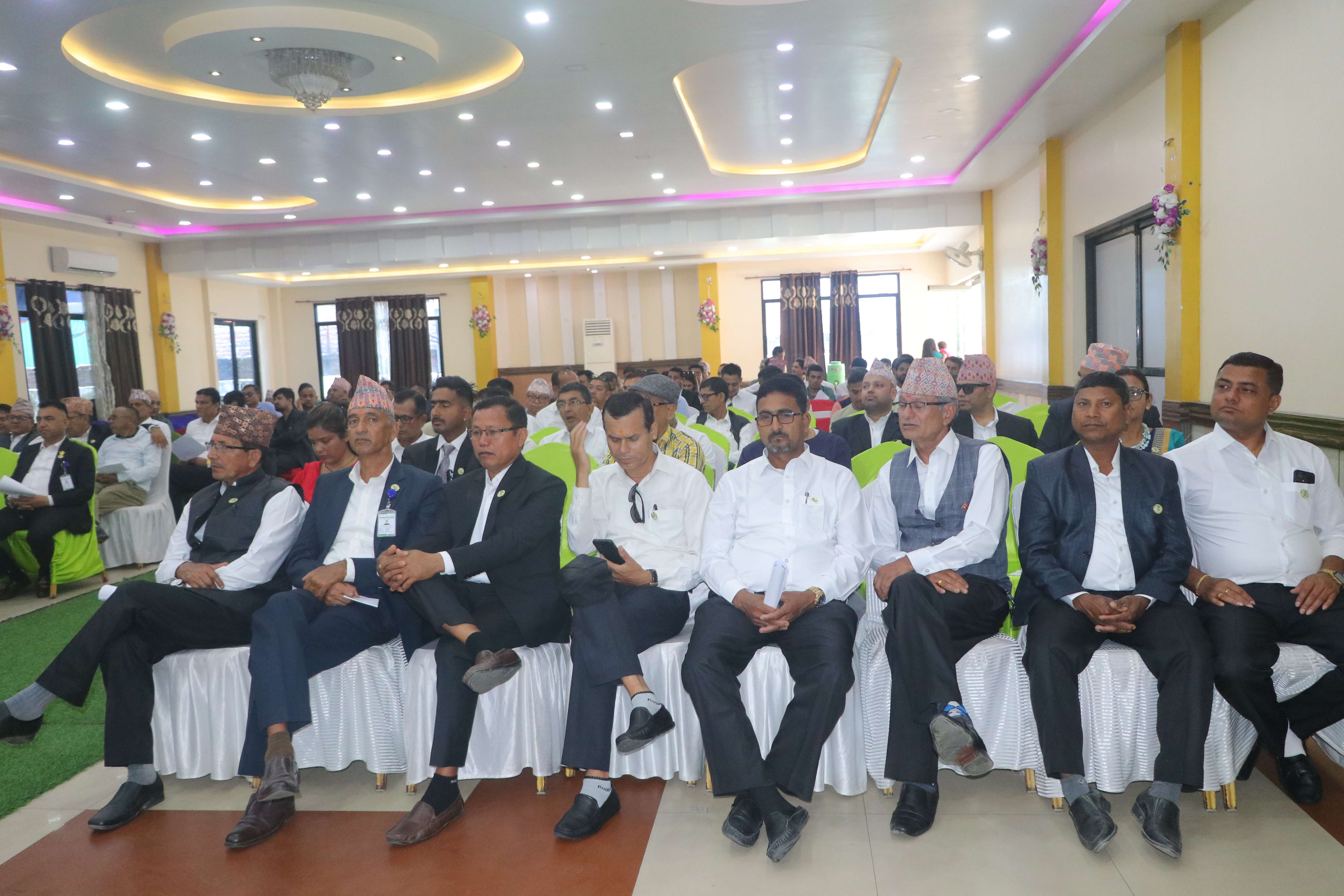 Distinguished guests at the ceremony