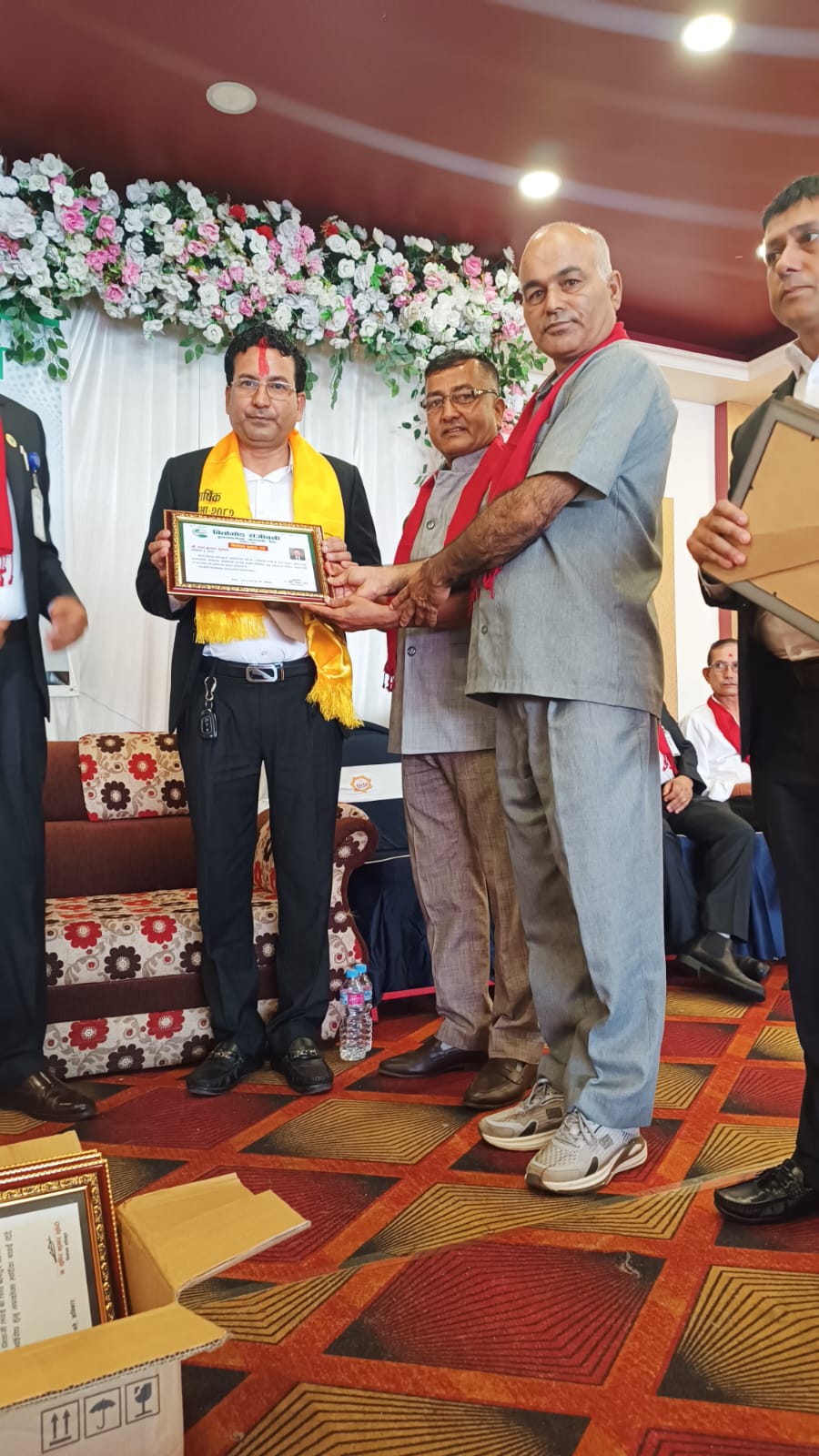 Snapshots from the sabha proceedings